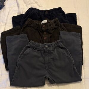 Zara Kids' Black and Brown Casual Bottoms